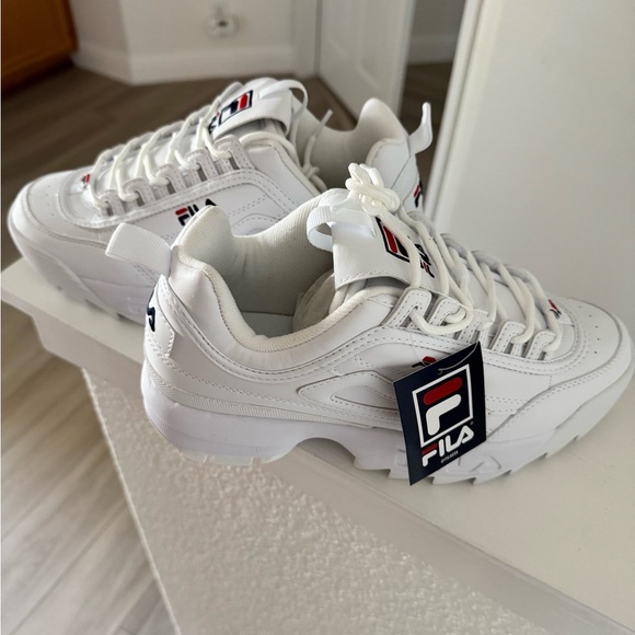 Fila White Sneakers - Picture 1 of 6